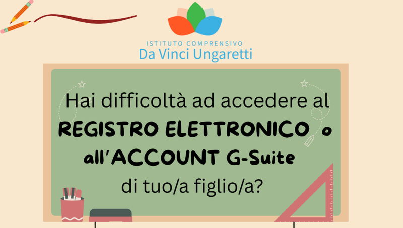 Supporto G-suite e Registro Elettronico