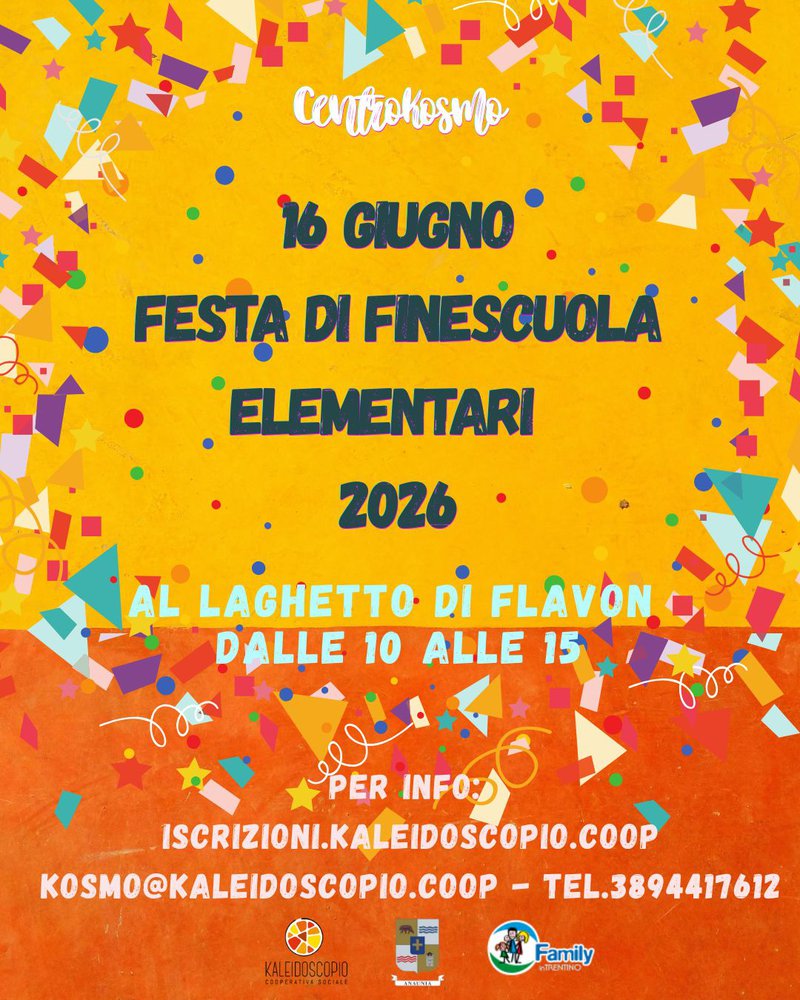 FESTA FINE SCUOLA ELEMENTARE