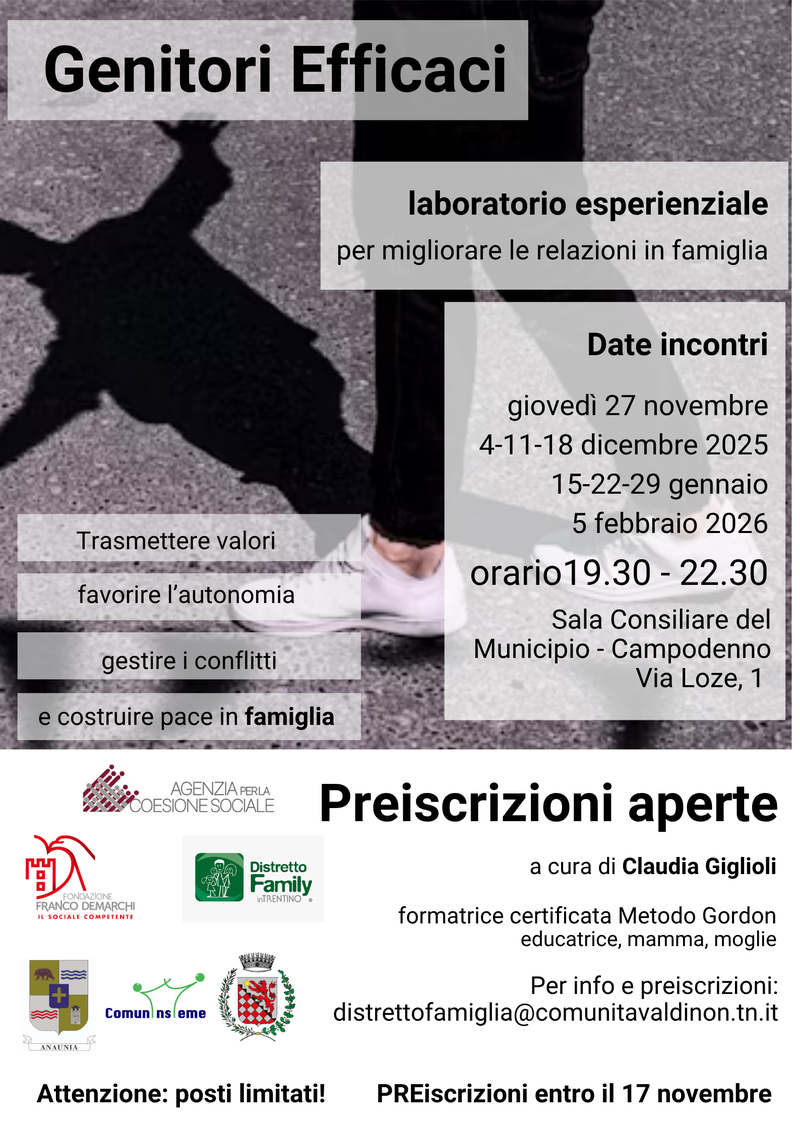 G.E. Campodenno PREiscrizione Fronte