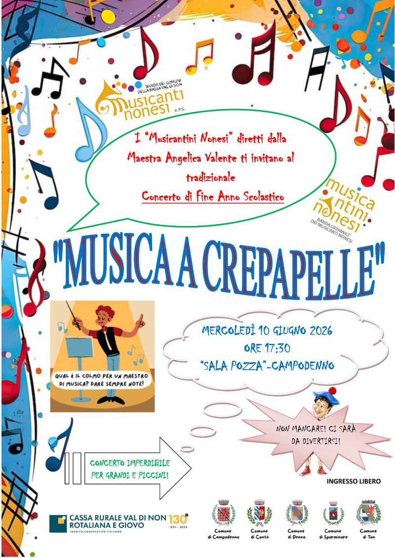 MUSICA A CREPAPELLE