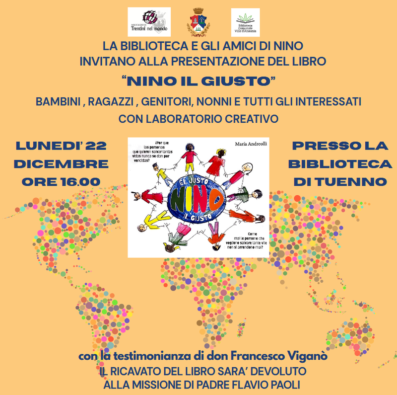 Nino il giusto - presentazione libro Nino il Giusto