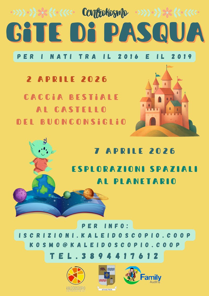 Pasqua Gite Elementari