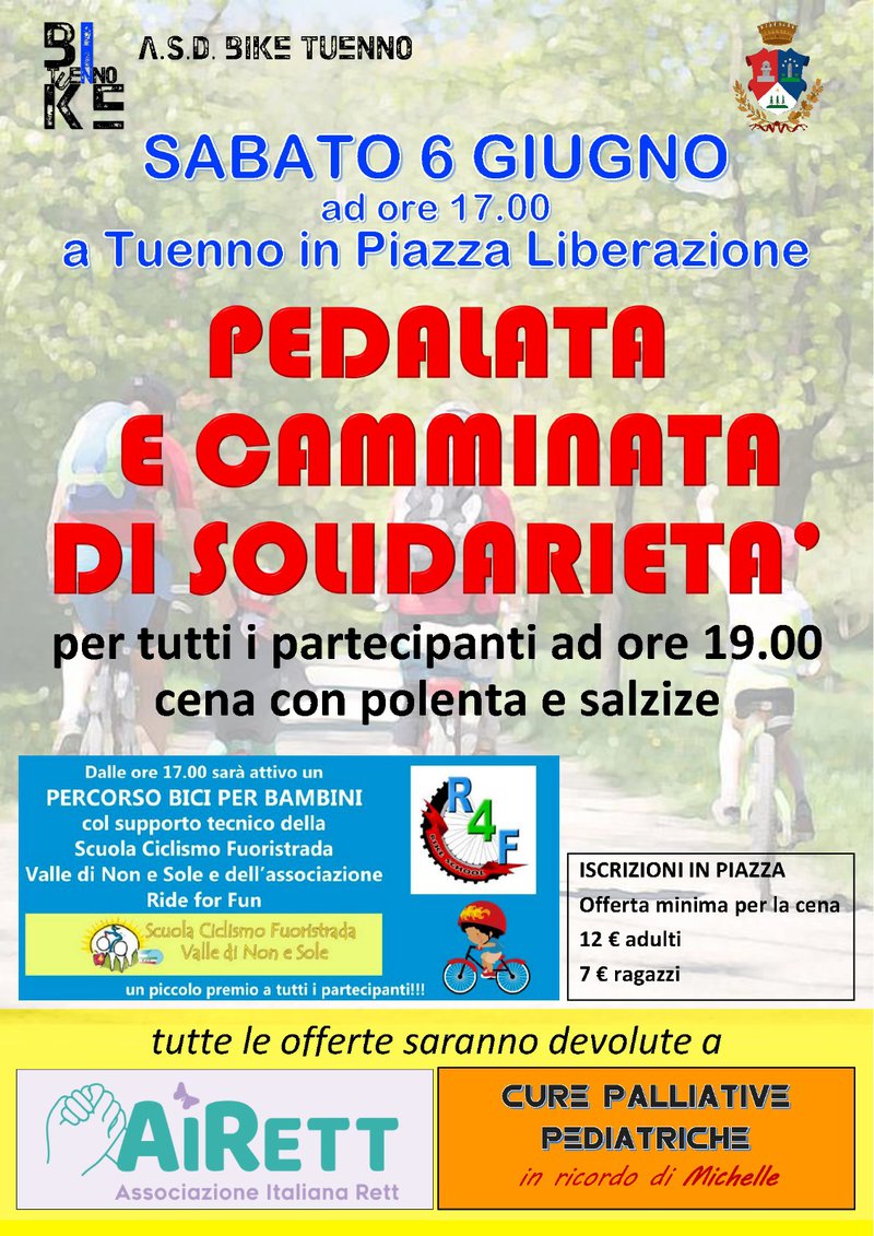 Pedalata Solidarietà 2026