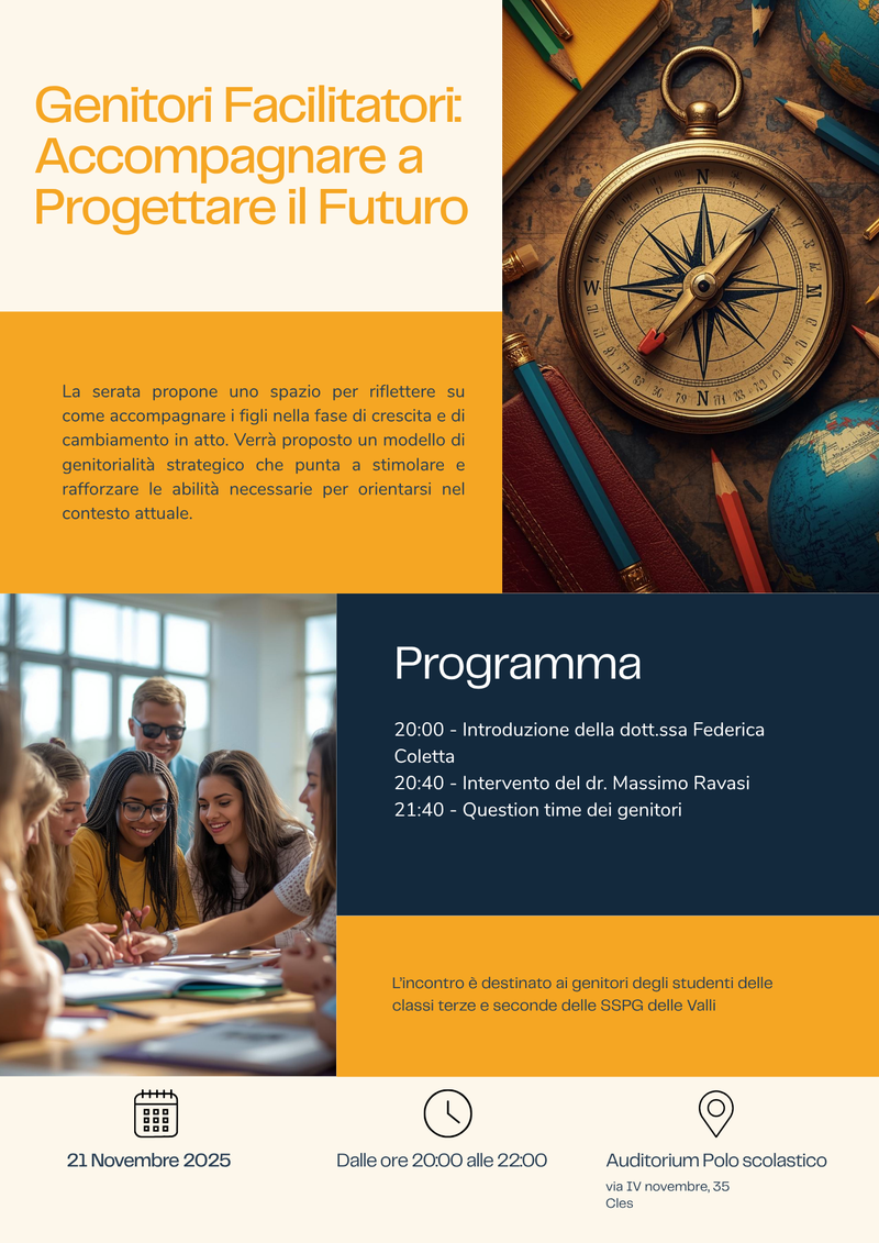 Serata di Orientamento Per i Genitori