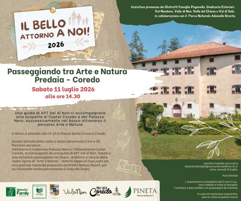 Il bello inotrno a noi Val di Non