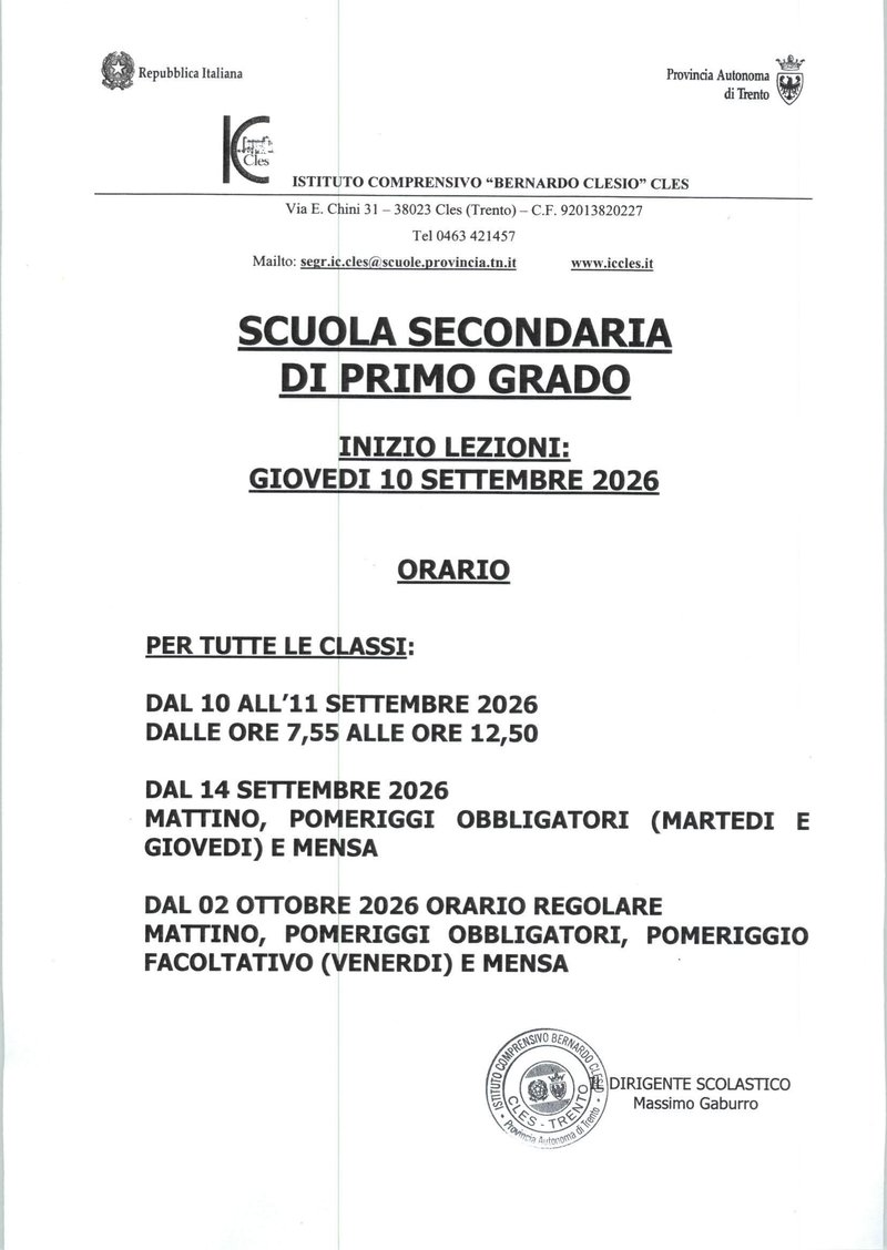 Scuola secondaria