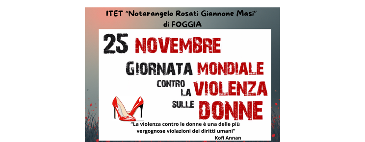 EVENTO Giornata mondiale contro la violenza sulle donne